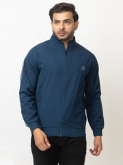 Men’s Full-Zip High-Neck Casual Jacket
