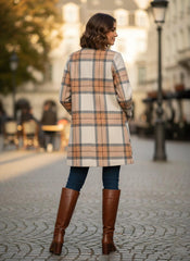 Women Cream Mustard Blazer