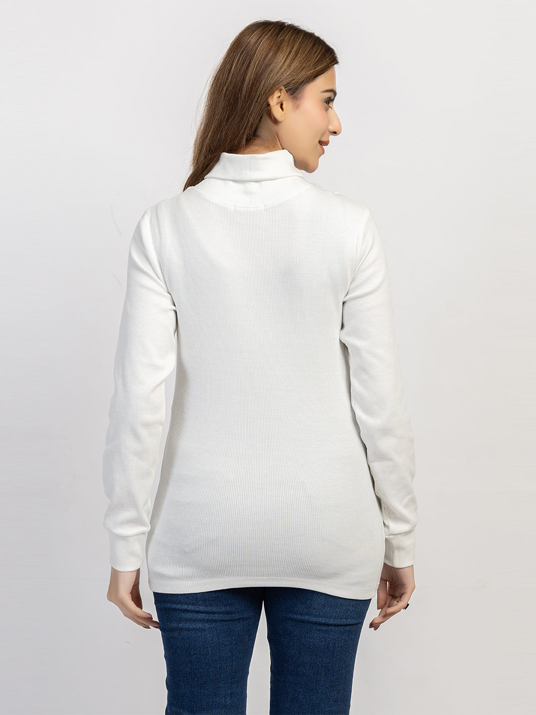High-Neck Full Sleeve Sweatshirt