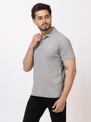 Mens Solid Collar Tshirt 2741