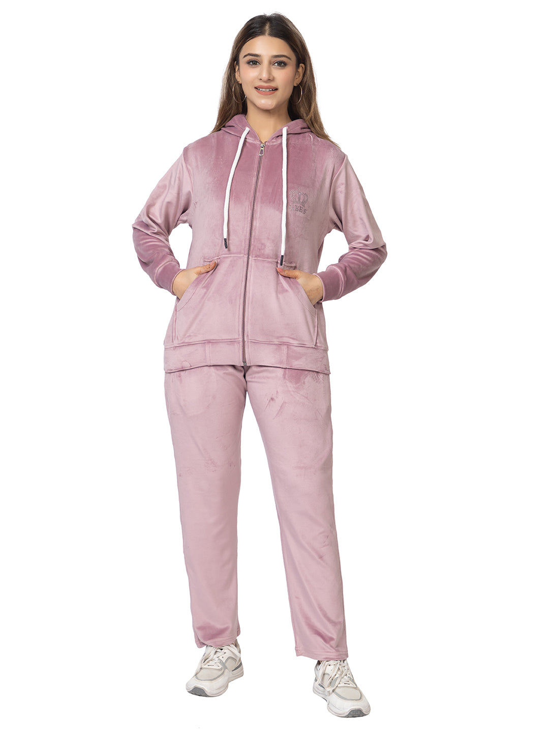 Women’s Comfortable Zip-Up Nightwear Set
