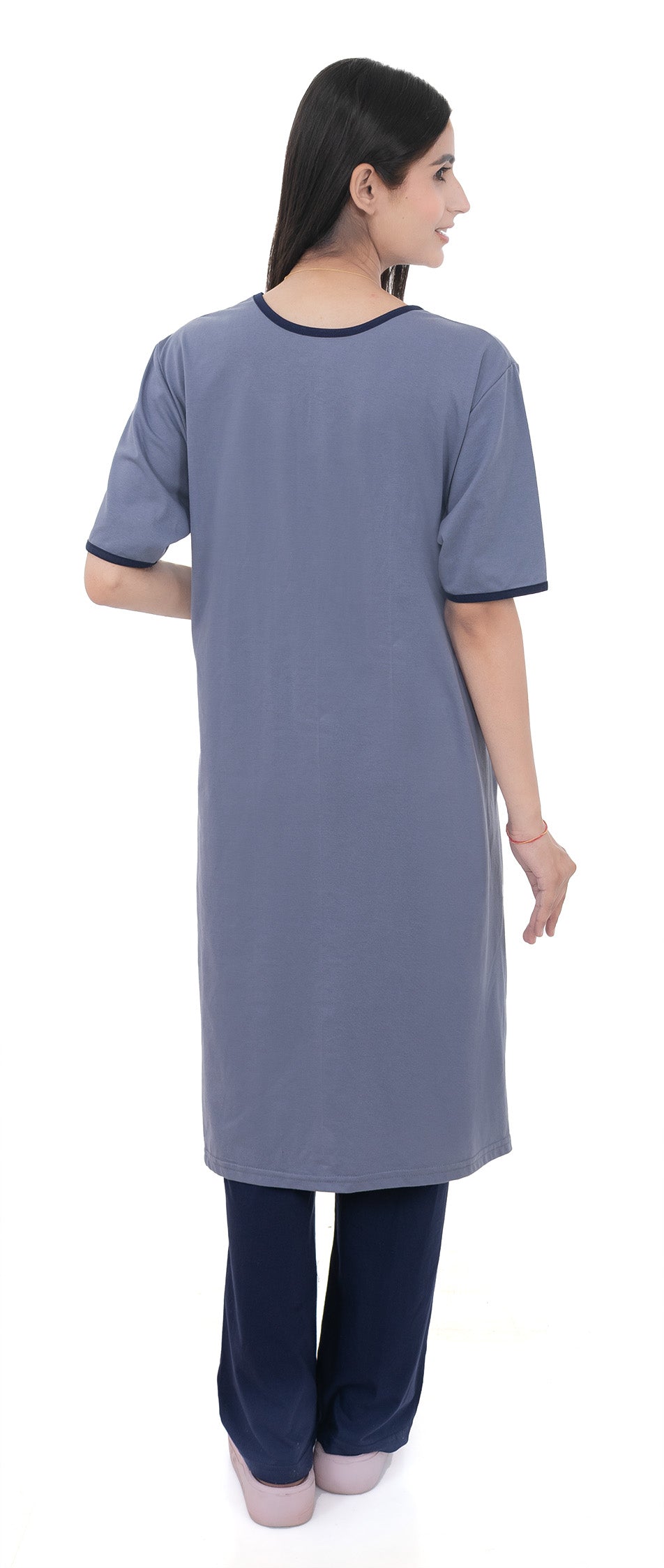Women Summer Night Suit WN112 Dark Sky