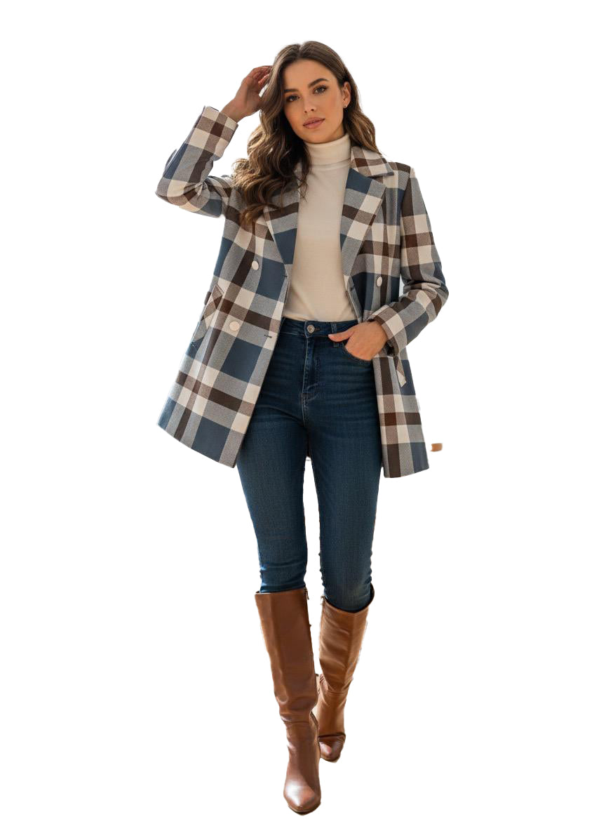 Women Cream Mustard Blazer